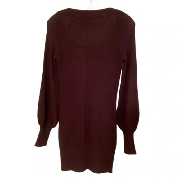 NWT Arden B. Brown Sweater Dress - Picture 6 of 10